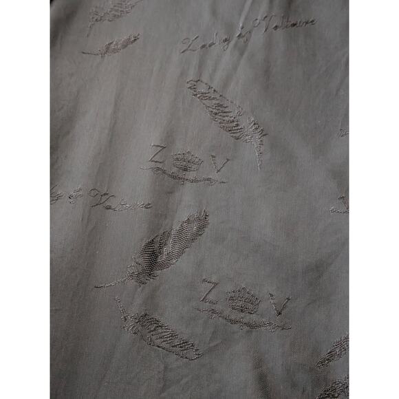 Zadig & Voltaire Womens Jacket FR 36 US Small Black Textured Designer Chic Edgy - Picture 6 of 8